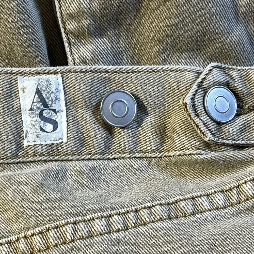 Altar° State Women's Khaki Cargo Pants‎ Size 31 Cotton Casual Utility Cargo